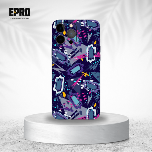 Retro Neon Abstract