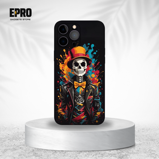 Vibrant Skull Gentleman